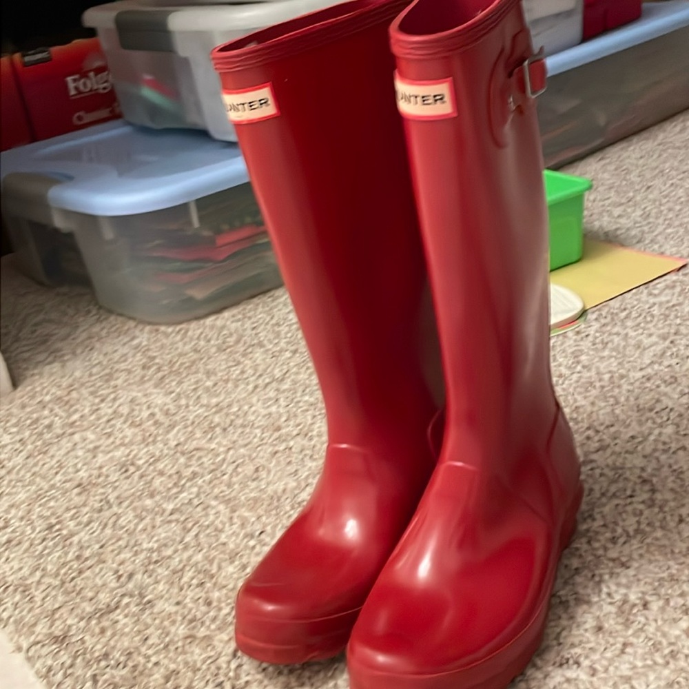 Hunter rain boots